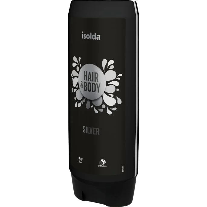 ISOLDA Silver line Hair&body shampoo 550ml Click&Go!