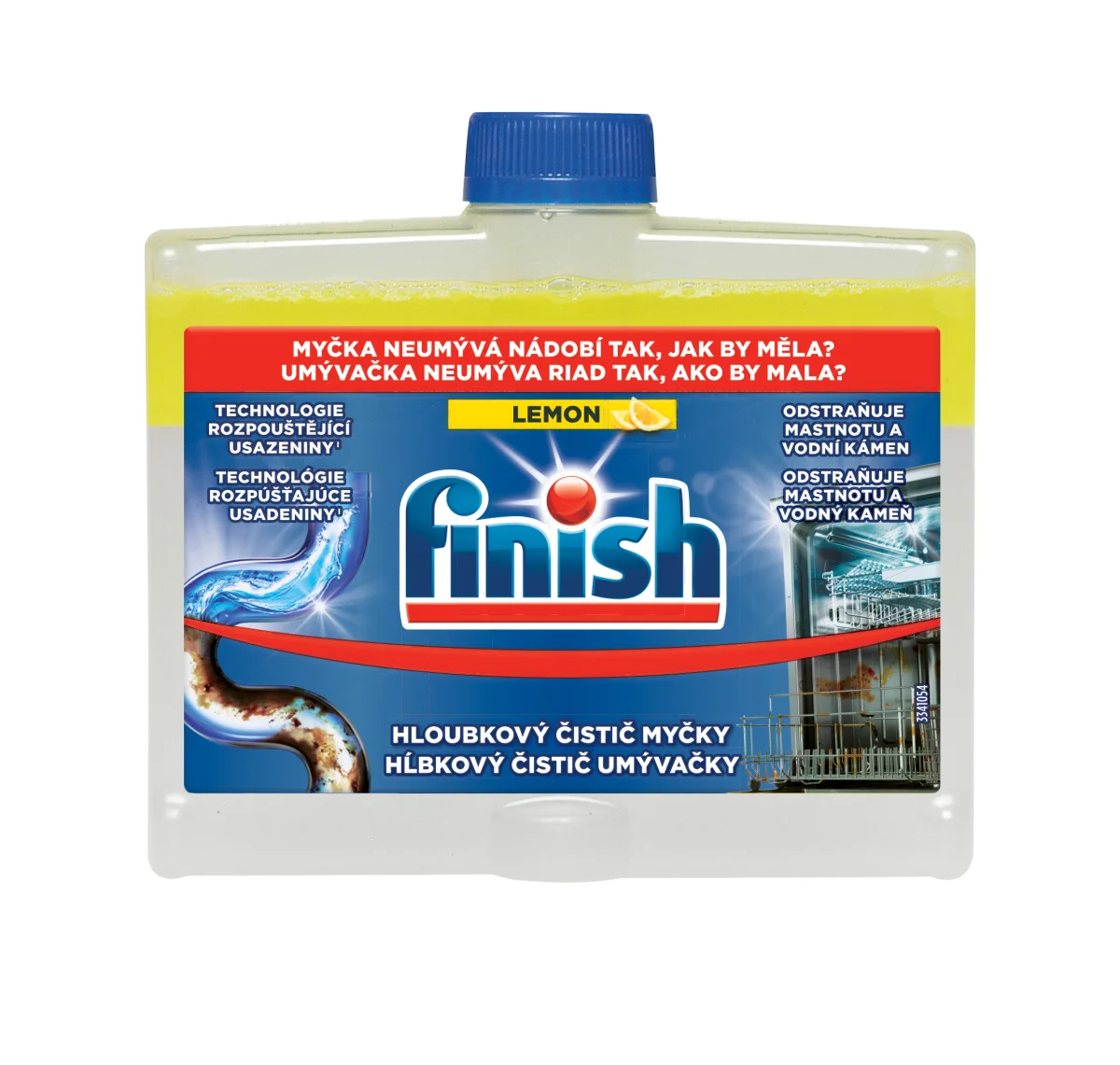 FINISH čistič myčky Lemon 250ml