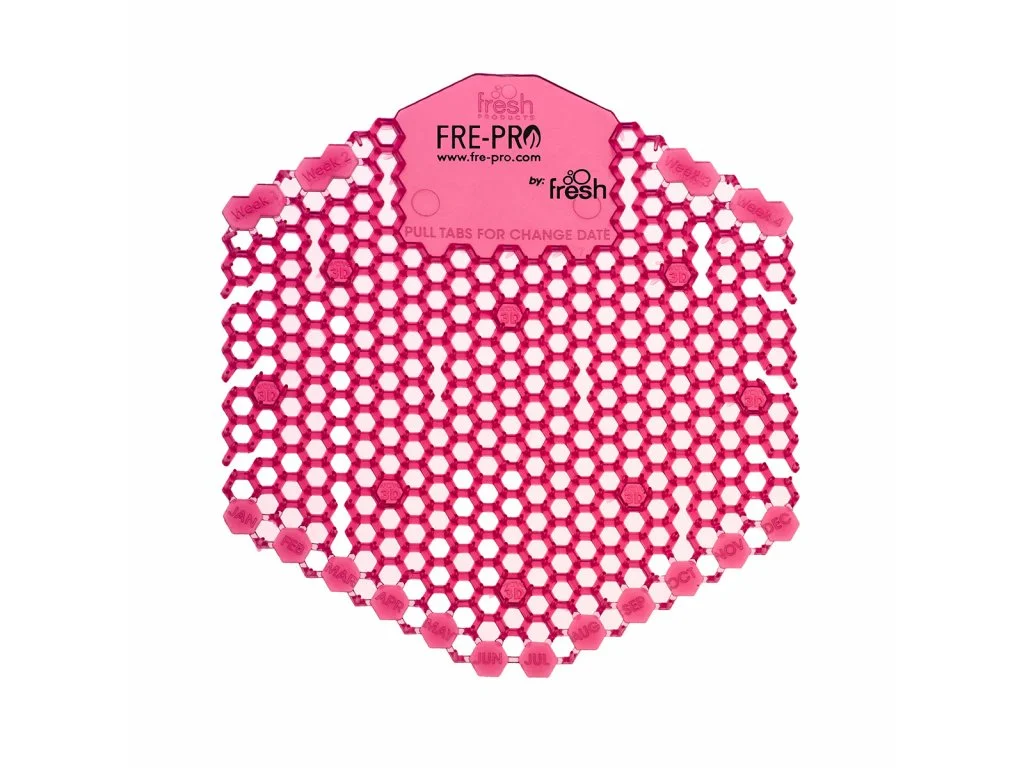 FRE-PRO WAVE 3D sítko do pisoáru Spiced Apple 1ks (tmavě růžové)