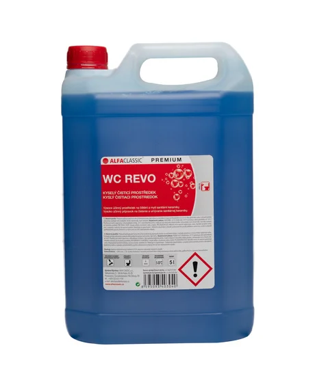S01 WC REVO PREMIUM modré, čistící prostředek na toalety 5l