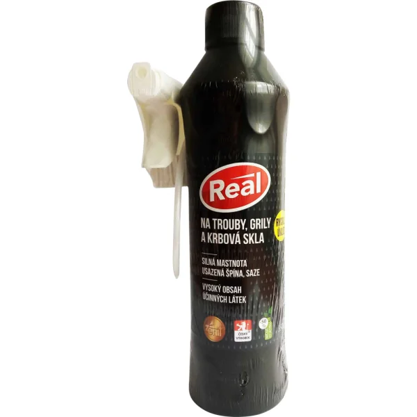 REAL Na trouby, grily a krbová skla 550ml