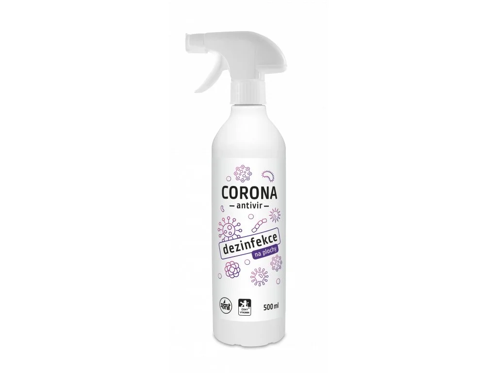CORONA – ANTIVIR dezinfekce na plochy 500ml