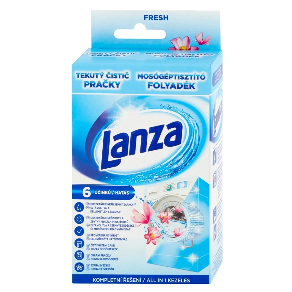LANZA Tekutý čistič pračky 250ml