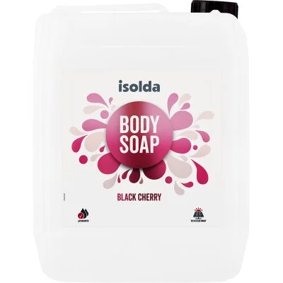 ISOLDA tělové mýdlo Black cherry 5l