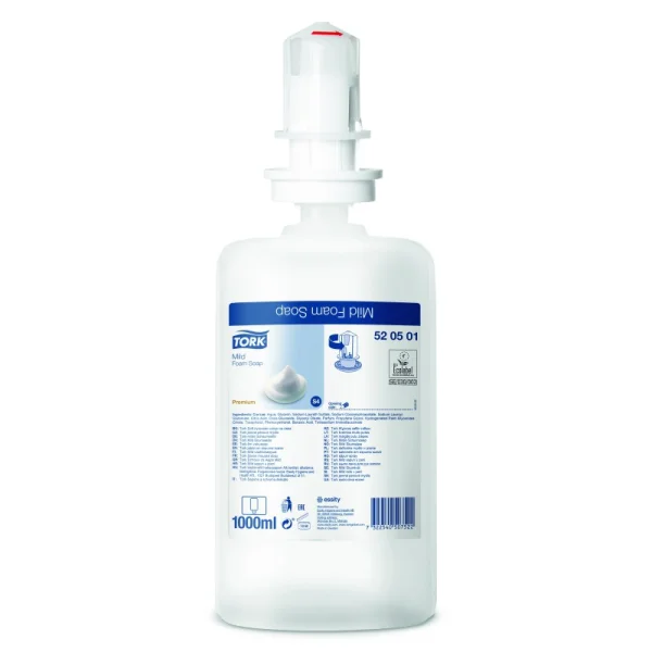 TORK pěnové mýdlo Premium Mild 1l S4 520501