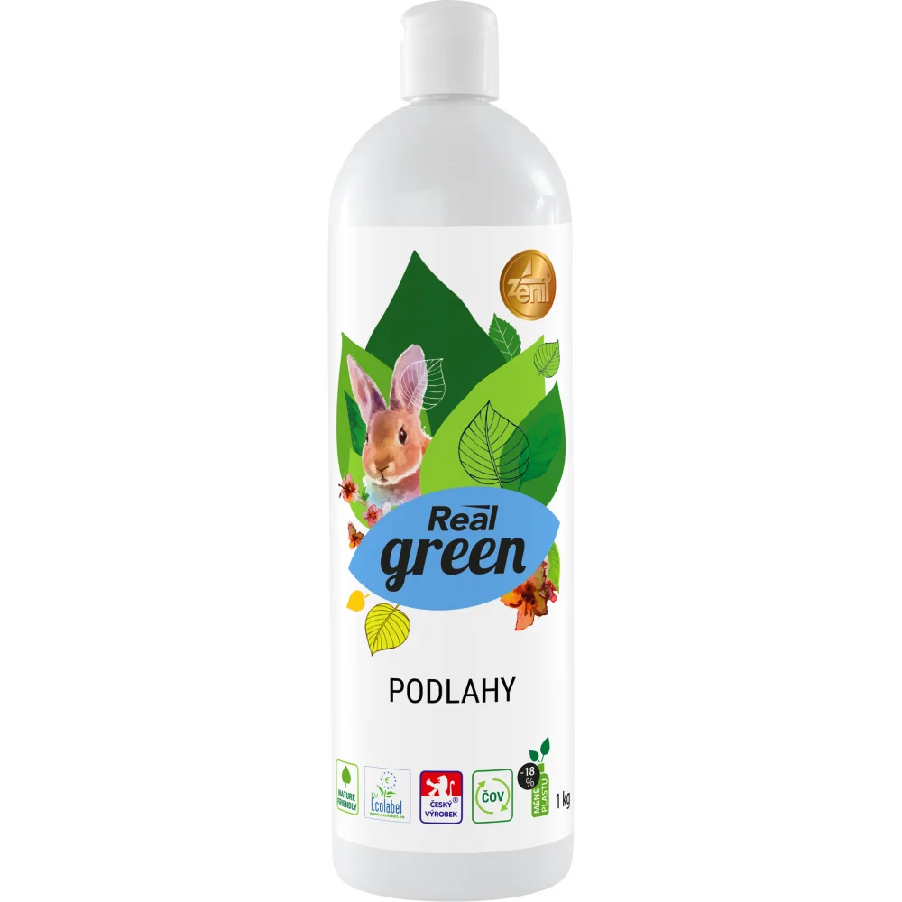 REAL green clean podlahy 1l
