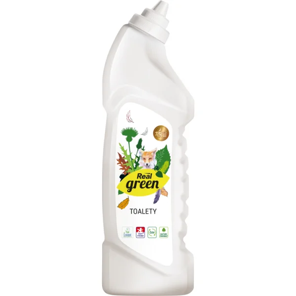 REAL green clean toalety 750ml