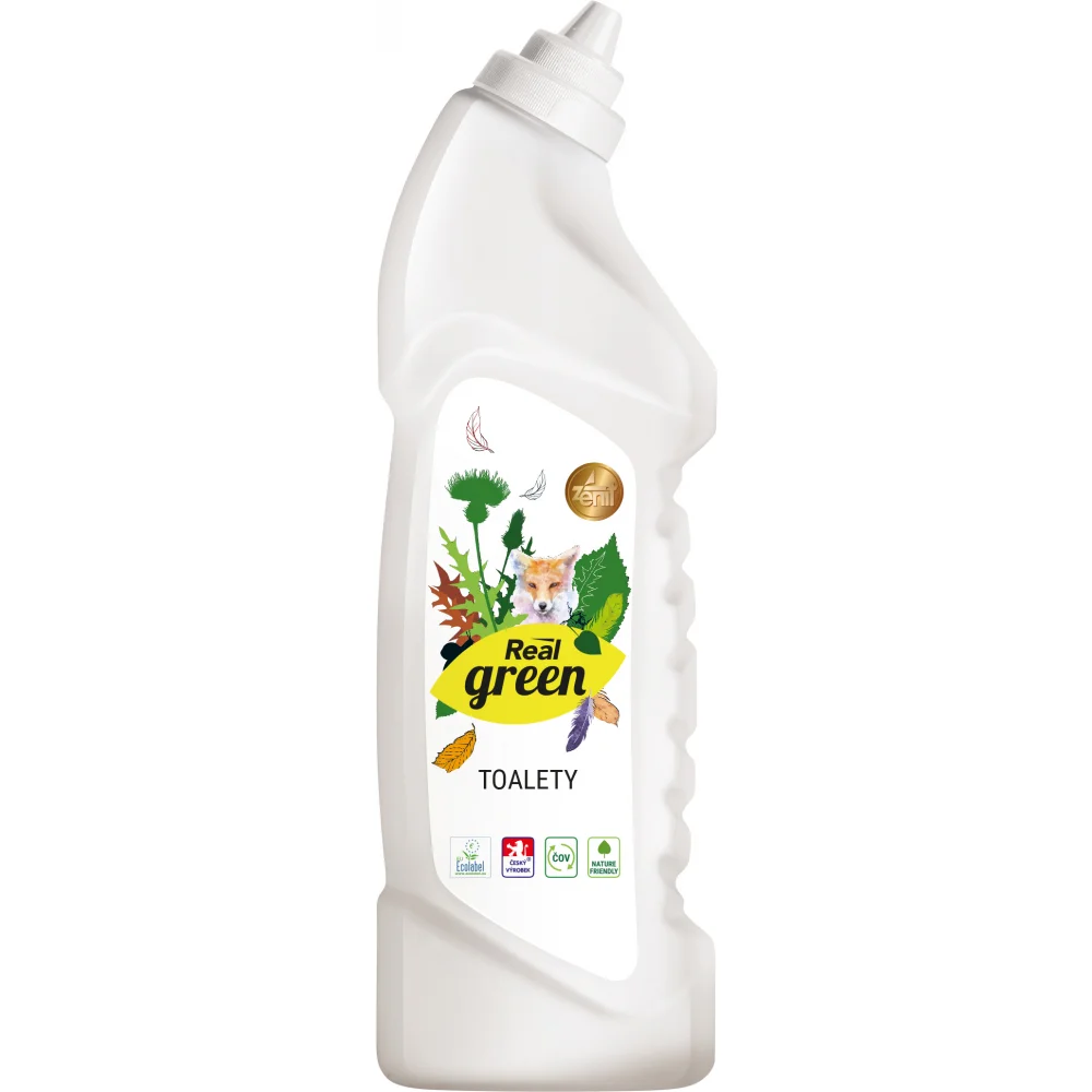REAL green clean toalety 750ml