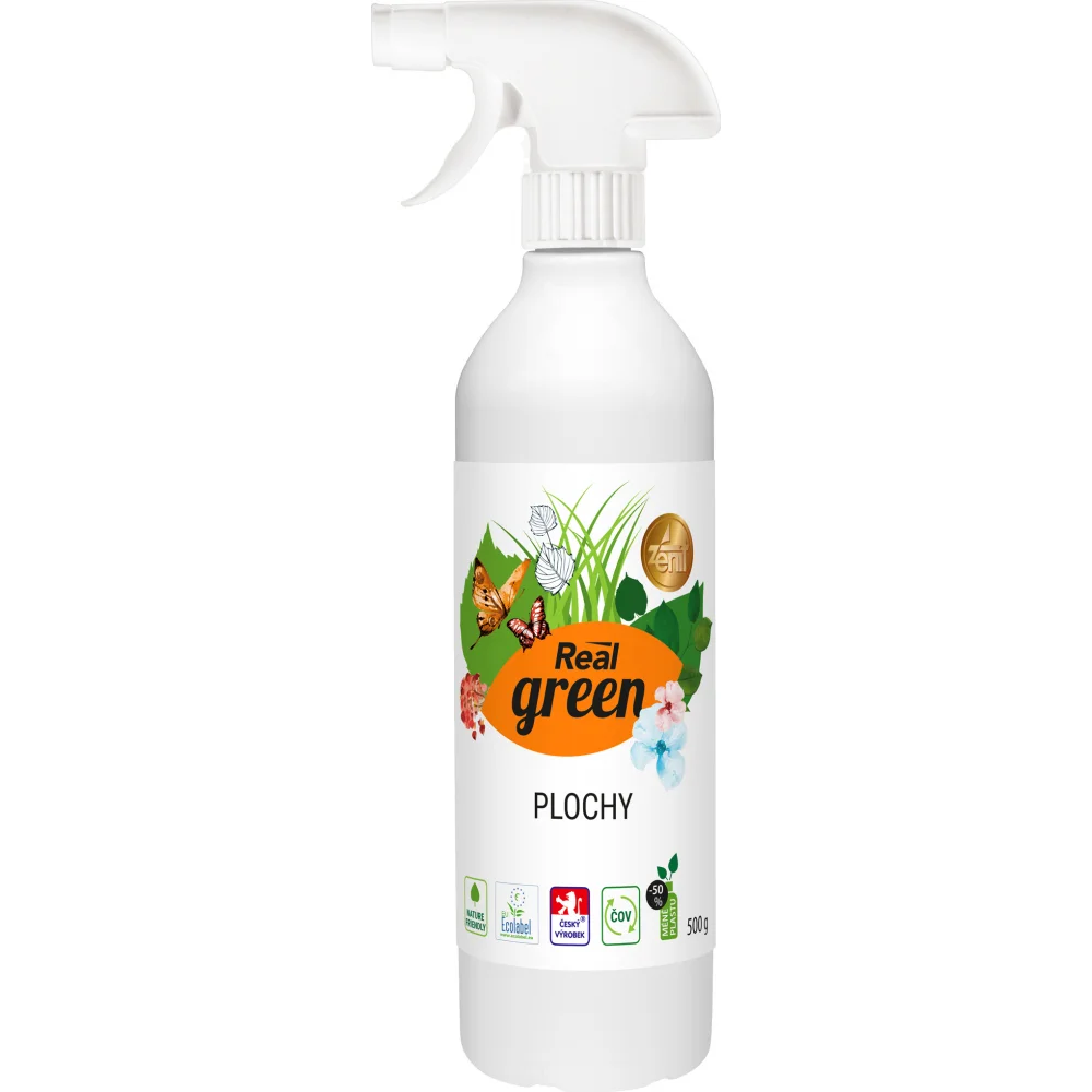 REAL green clean plochy-multifunkční 500ml
