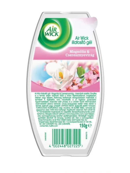 AIRWICK gel Magnolie a kvetoucí třešeň 150g