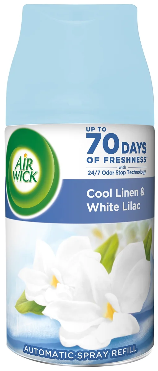 AIRWICK Freshmatic náplň Cool Linen&White Lilac (svěží prádlo) 250ml