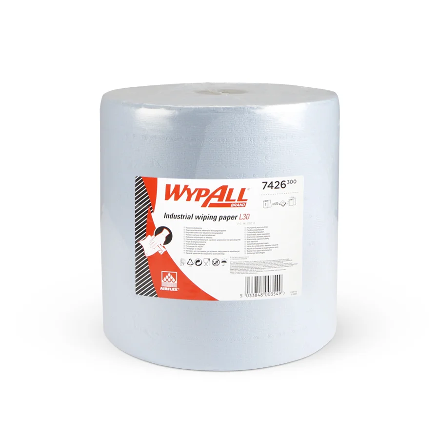 UTĚRKA WYPALL netkaná textilie L30 Ultra+modrá, 1x670útržků, 37x38cm, 3vrst.