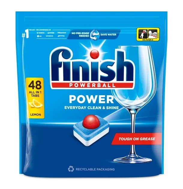 ***FINISH Power All in 1 Lemon tablety do myčky 48ks***