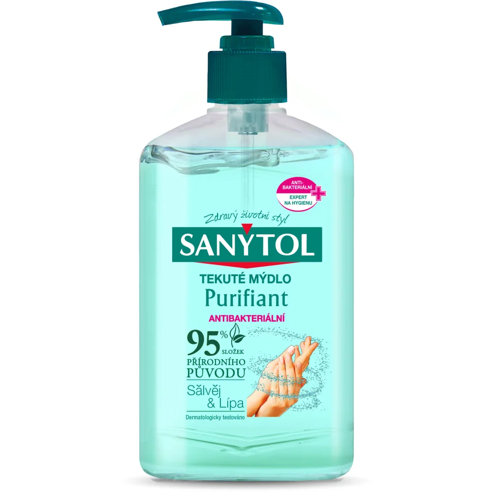 SANYTOL Antibakteriální mýdlo Purifiant 250ml