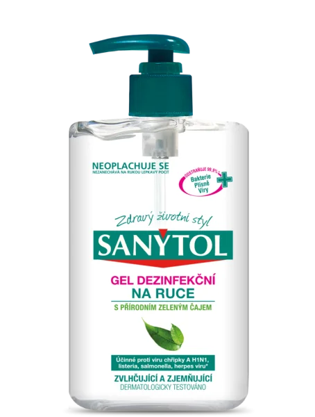 SANYTOL Gel dezinfekční na ruce 250ml