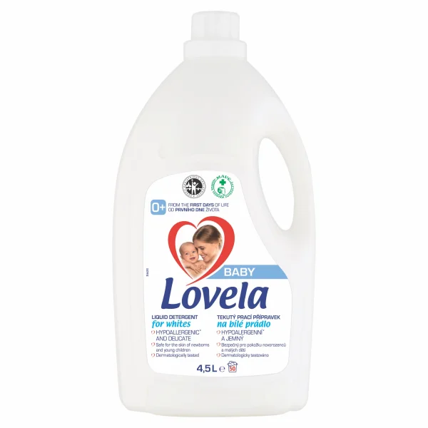 LOVELA prací gel na bílé prádlo 4,5l/50PD