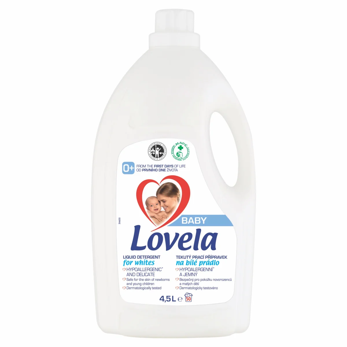 LOVELA prací gel na bílé prádlo 4,5l/50PD