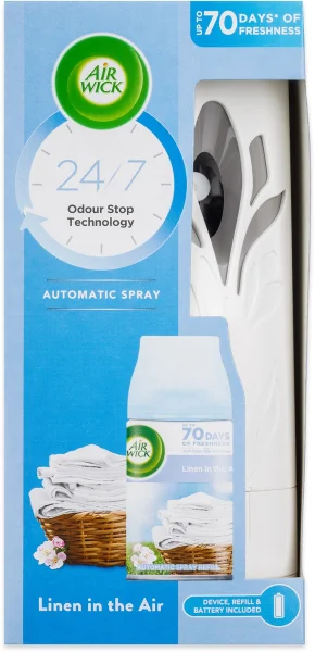 AIRWICK Freshmatic STROJEK a náplň Prádlo ve vánku 250ml
