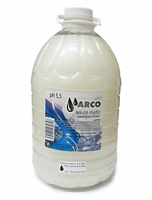 ARCO Deo tekuté mýdlo s antimikrobiální přísadou 5l