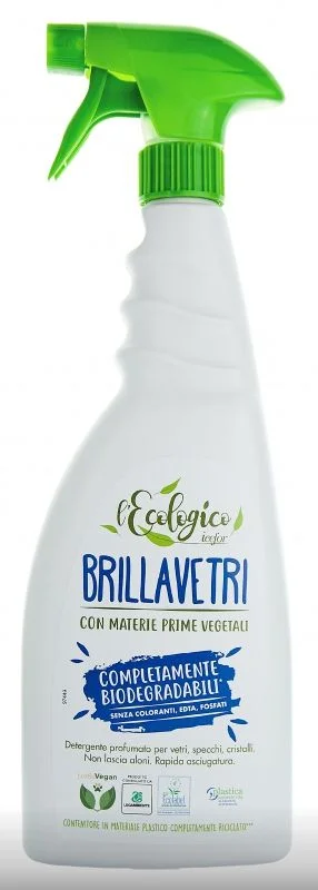 L’ECOLOGICO BRILLAVETRI čistič na sklo, okna, zrcadla 750ml