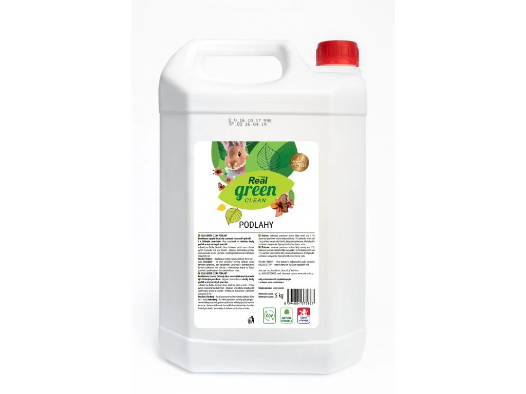 REAL green clean podlahy 5l