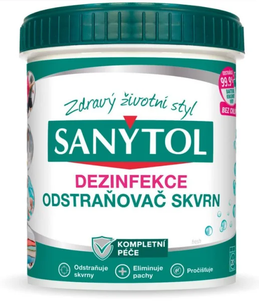 SANYTOL Dezinfekce odstraňovač skvrn 450g