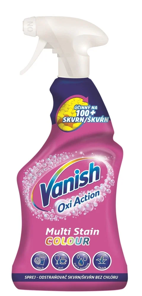 VANISH Oxi Action Spray 500ml růžový