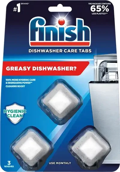 FINISH kapsle na čištění myčky 3ks