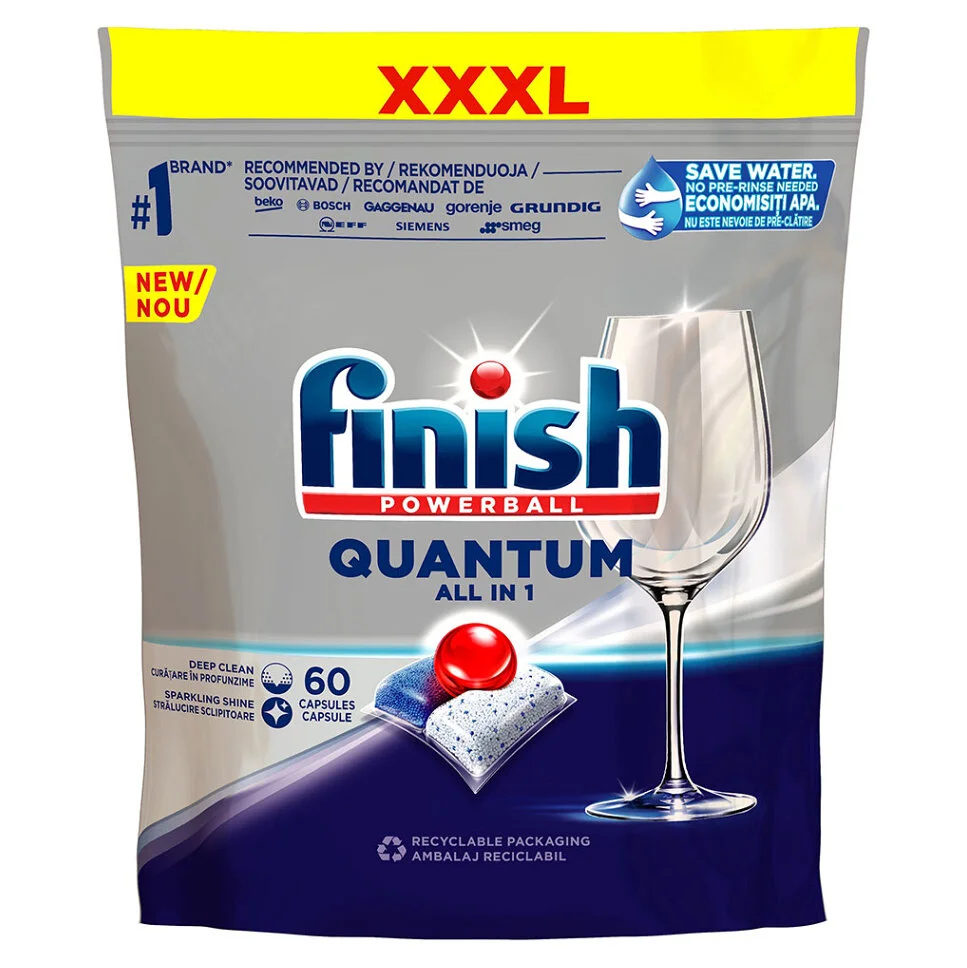 ***FINISH Quantum All in 1 kapsle do myčky 60ks***