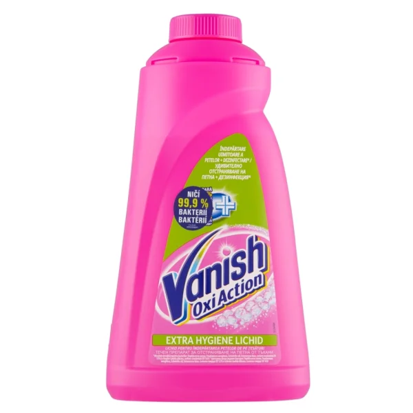 VANISH Oxi Action Extra Hygiene tekutý odstraňovač skvrn 1,88l