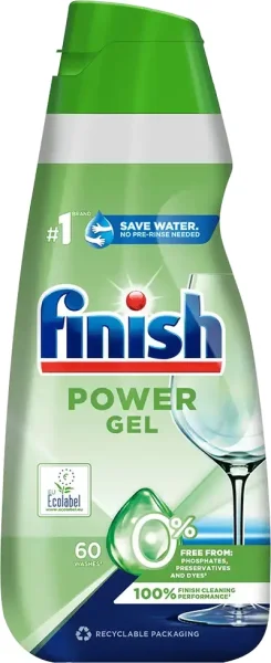 FINISH 0% gel do myčky nádobí 900ml