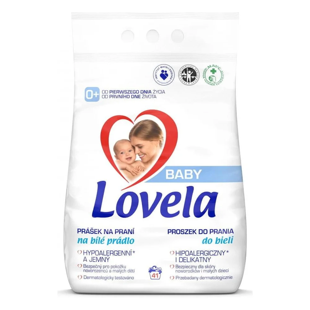 LOVELA prací prášek na bílé prádlo 4,1kg/41PD