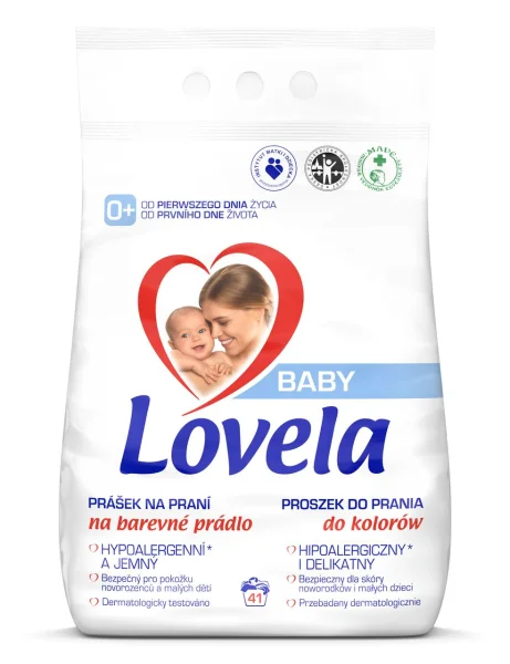 LOVELA prací prášek na barevné prádlo 4,1kg/41PD