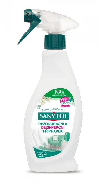 SANYTOL Dezodorační a dezinfekční přípravek speciálně na tkaniny 500ml