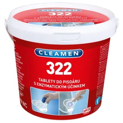 CLEAMEN 322 enzymatické tablety do pisoáru 12ls + sítko