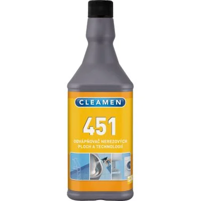CLEAMEN 451 odvápňovač nerezových ploch a technologií 1,2l