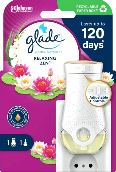 GLADE/BRISE Electric Relaxing Zen - Japonská zahrada strojek+náplň 1+20ml