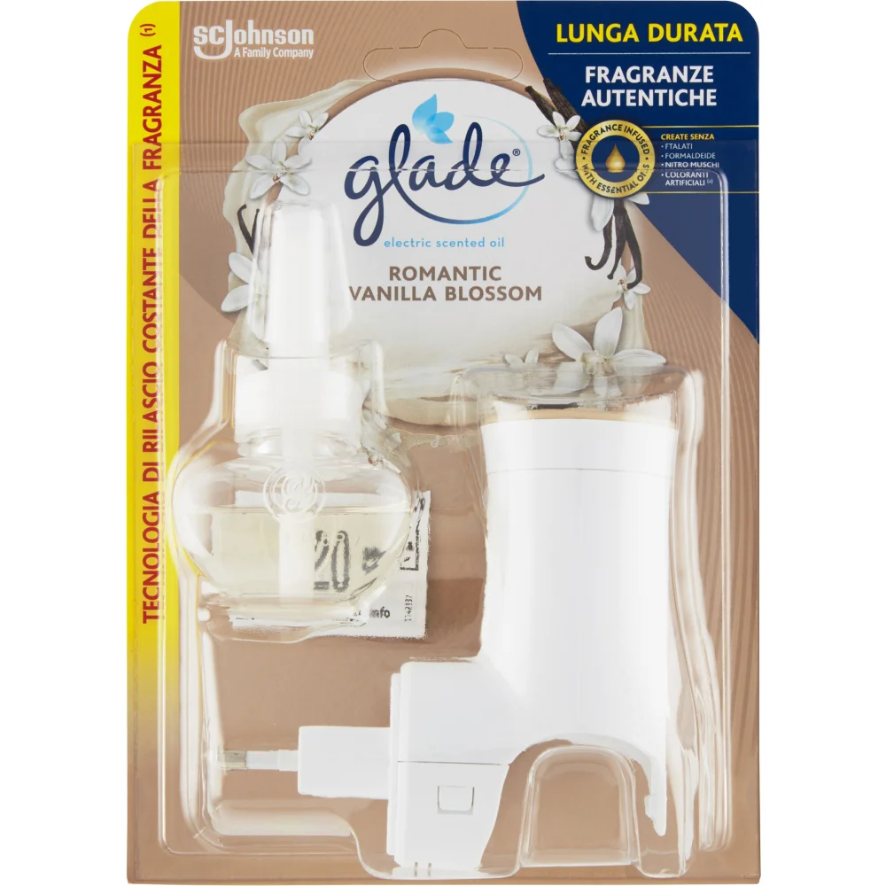 GLADE/BRISE Electric Romantic Vanilla Blossom strojek+náplň 1+20ml