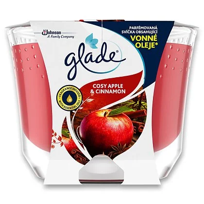 GLADE/BRISE Maxi svíčka Cosy Apple&Cinnamon 224g