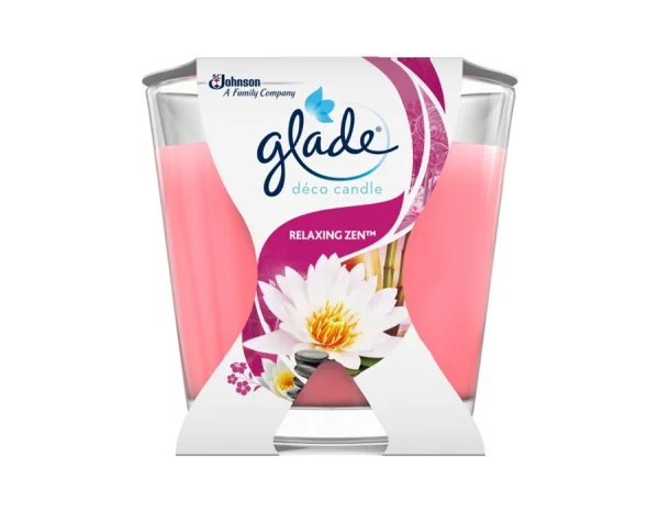 GLADE/BRISE Decor svíčka Relaxing Zen - Japonská zahrada 70g