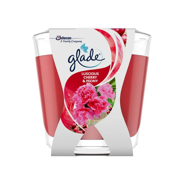 GLADE/BRISE Decor svíčka Luscious Cherry&Peony 70g