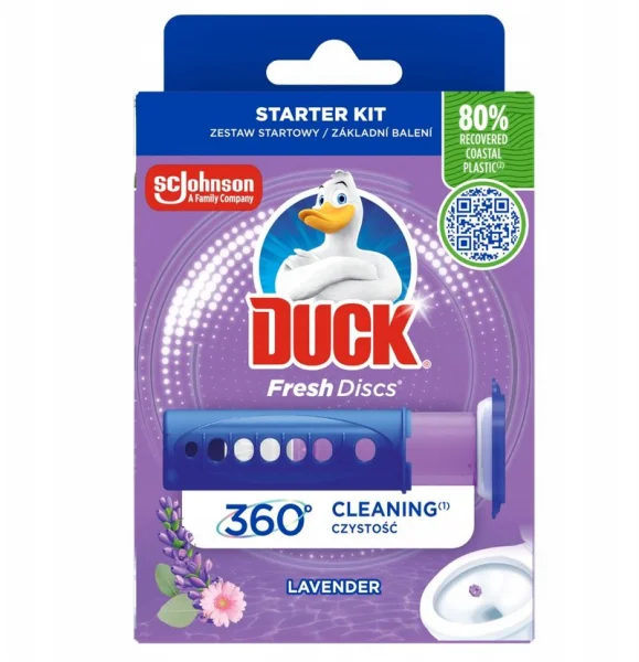 DUCK Fresh Discs - čistič WC Levandule 36ml