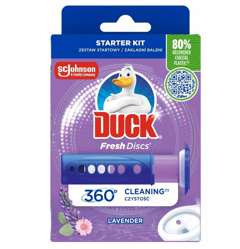 DUCK Fresh Discs - čistič WC Levandule 36ml