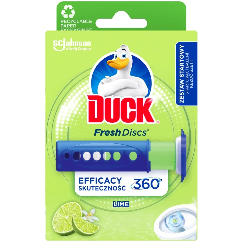 DUCK Fresh Discs - čistič WC Lime 36ml
