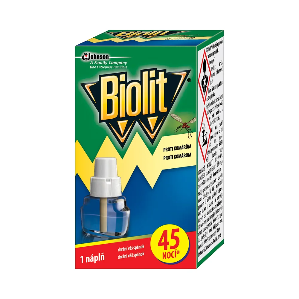 BIOLIT Tekutá náplň do elektrického odpařovače 45 nocí 27ml