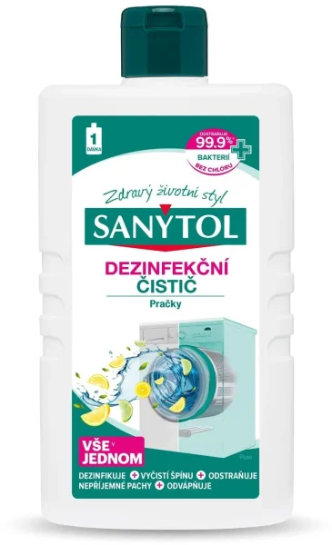 SANYTOL Dezinfekce čistič pračky 240ml