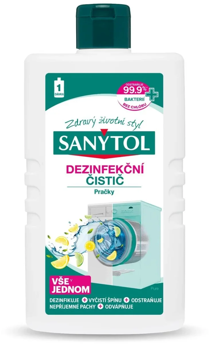 SANYTOL Dezinfekce čistič pračky 240ml