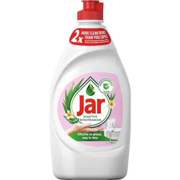 JAR prostředek na nádobí Sensitive Aloe&Pink 450ml