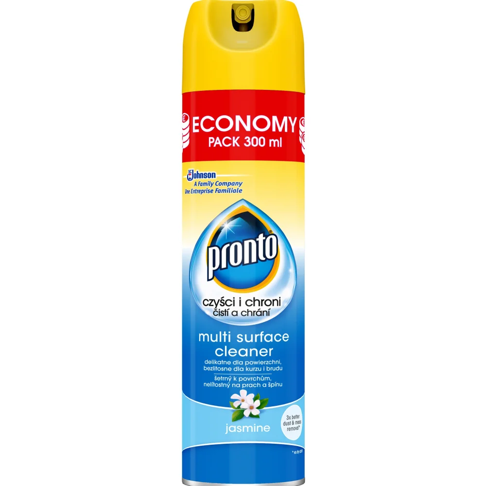PRONTO Multi surface aerosol proti prachu Jasmín 300ml