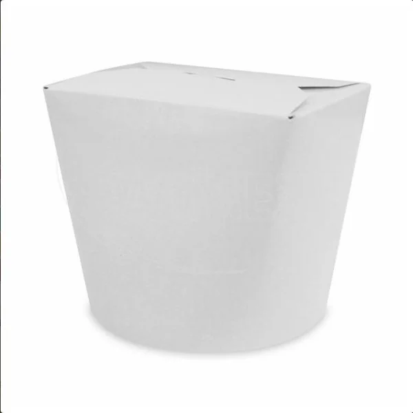 Food box (PAP) bílý 750ml/26oz [50 ks]